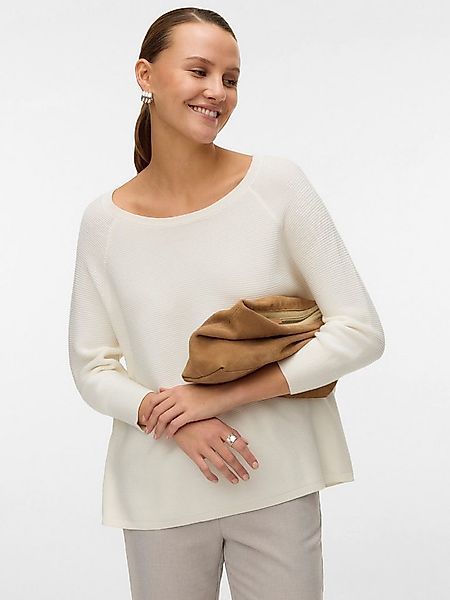 Vero Moda Strickpullover VMNEW NORA 3/4 BOATNECK PULLOVER NOOS günstig online kaufen