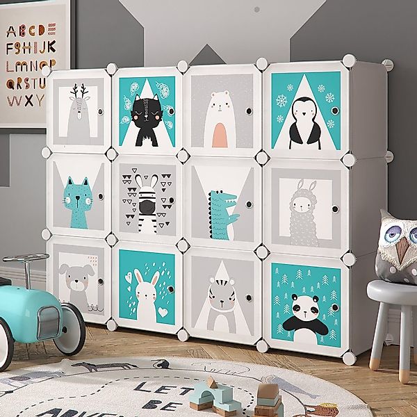 Vicco Bücherregal Andy, Grau, 145 x günstig online kaufen