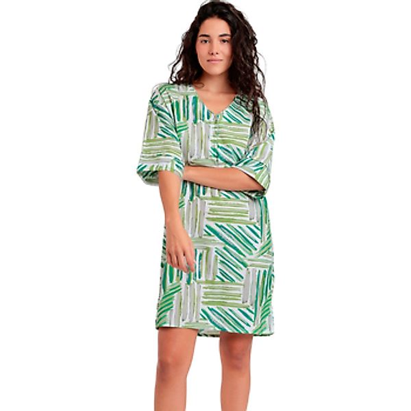 Admas  Tuniken Strandtunika mit halben Ärmeln Green Summer günstig online kaufen