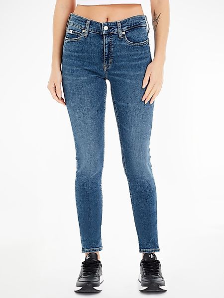 Calvin Klein Jeans Skinny-fit-Jeans "MID RISE SKINNY", 5-Pocket-Form günstig online kaufen