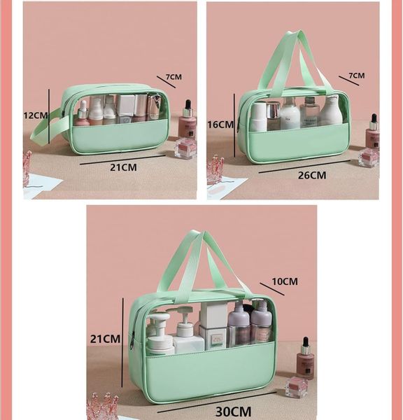 Coonoor Kosmetiktasche 3 Stück Wasserdicht PVC günstig online kaufen