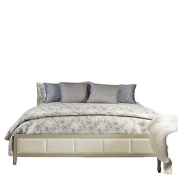 JVmoebel Bett Bett Polster Design Luxus Doppel Hotel Betten Beige, Made in günstig online kaufen