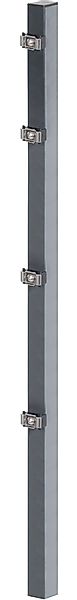 Alberts Zaunpfosten, 60x40 mm für Doppelstabmattenzaun, günstig online kaufen