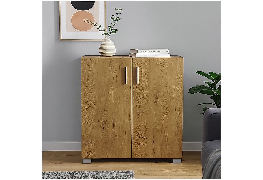 HTI-Living Sideboard Sideboard 2 Fächer Thekla Baumscheibe (Stück, 1 St., 1 günstig online kaufen