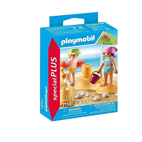 Playmobil® PLAYMOBIL®71581 - Kids mit Sandburg günstig online kaufen