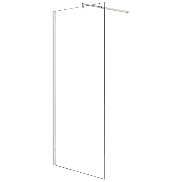 AICA Walk In Duschkabine B.90 x H.200cm Duschwand mit Flexiblen Stabilisato günstig online kaufen