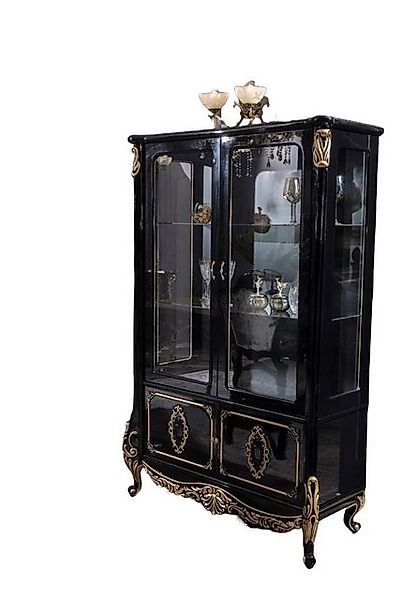 JVmoebel Vitrine Möbel Glasschrank Holz Vitrinen Schrank Schränke Regale Sc günstig online kaufen