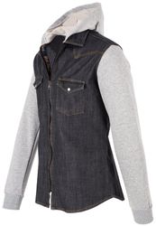 Rock Creek Jeansjacke Herren Jeanshemd mit günstig online kaufen