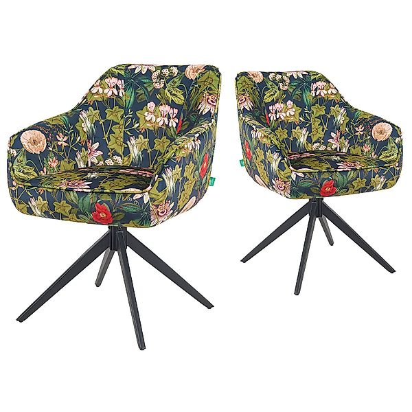 DUBI Möbel Polsterstuhl Mika-Kian 2er-Set, Federkern, günstig online kaufen