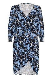 KAFFE Curve Blusenkleid Kleid KClurana Große günstig online kaufen