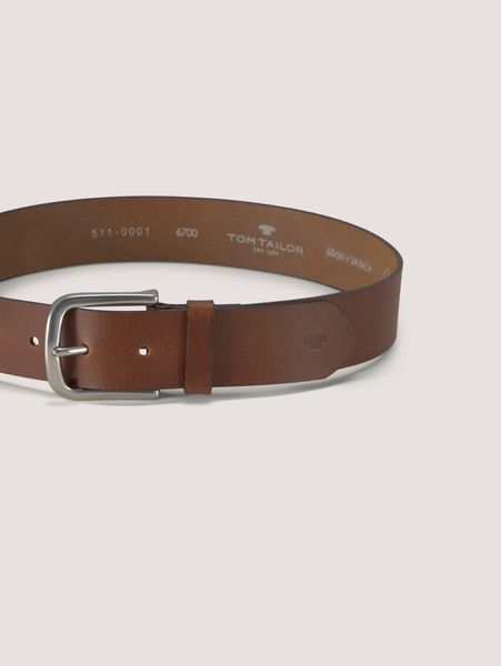 TOM TAILOR Ledergürtel Belts TTMARIO Ledergürtel günstig online kaufen