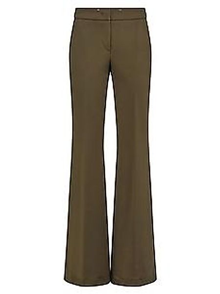 Wide Fit-Jersey-Hose Fadenmeister Berlin grün günstig online kaufen