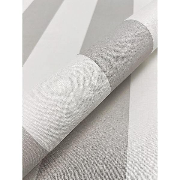 Newroom Vliestapete Bellburry Grey Streifen Modern FSC® günstig online kaufen