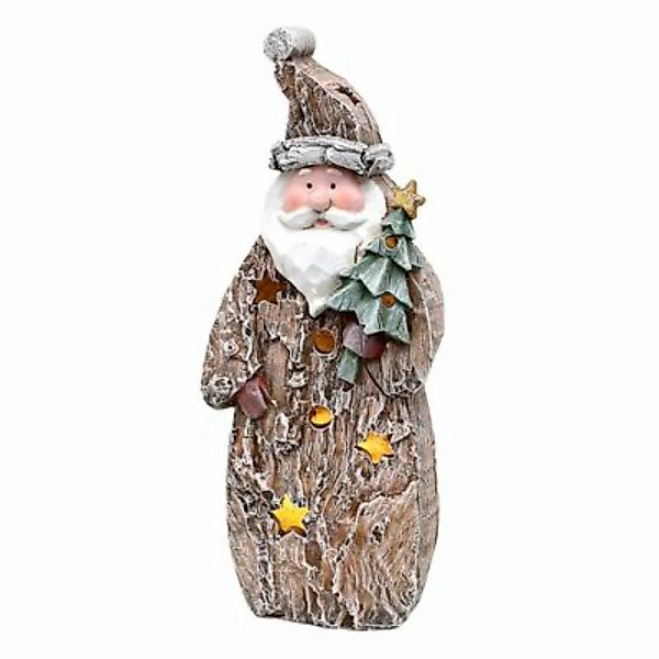 Sigro Weihnachtsfigur, beleuchtet, 1 Stück Schneemann Weihnachtsmann 12,5 x günstig online kaufen