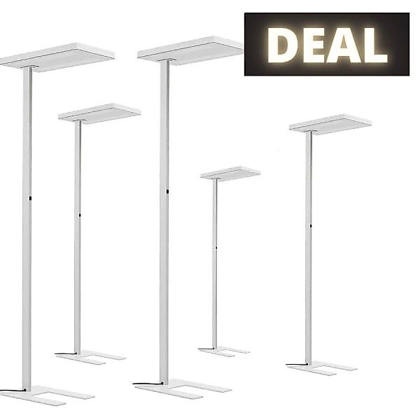AKTION: GLAMOX Free-F LED Stehleuchte weiß - Sensor mit Tageslichtregelung günstig online kaufen