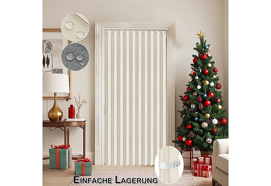 BTTO V&G Türvorhang Türvorhang Wasserdicht Raumteiler Vorhang für Schlafzim günstig online kaufen