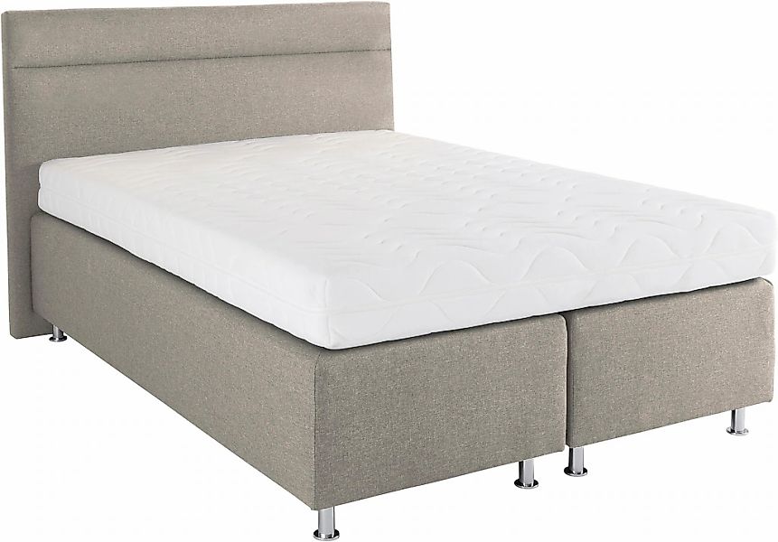 4 Boxspringbett wahlweise mit LED-Beleuchtung günstig online kaufen