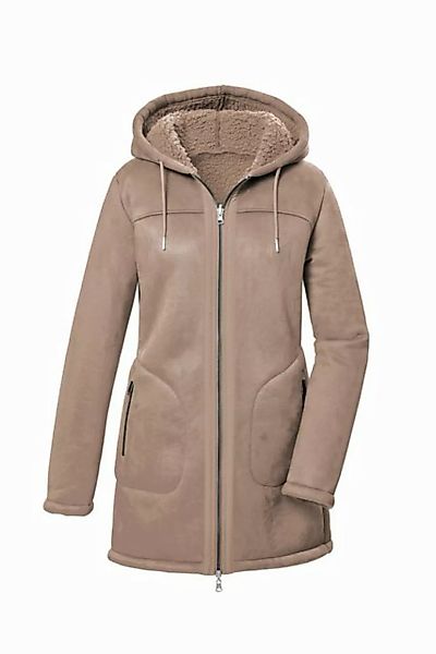 Killtec Fleecejacke GW 63 WMN PRK für Damen, Wendemantel, mit Teddy-Fleece günstig online kaufen