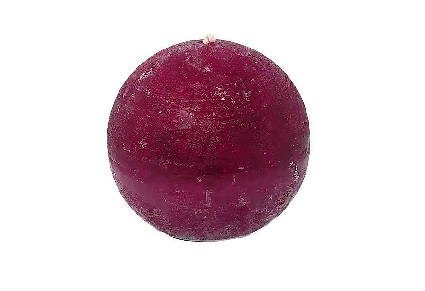 B&S Kugelkerze Kugelkerze Rustikal Ø 100 mm beere ca. 55 Stunden Brenndauer günstig online kaufen