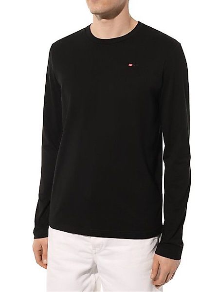Diesel Rundhalsshirt Langarm Regular Fit - günstig online kaufen