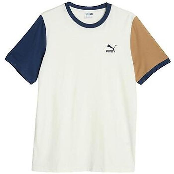 Puma  T-Shirt T-shirt  Classics Block Blanc günstig online kaufen