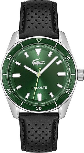 Lacoste Quarzuhr 2011423, Armbanduhr, Herrenuhr, Lederarmband, analog günstig online kaufen