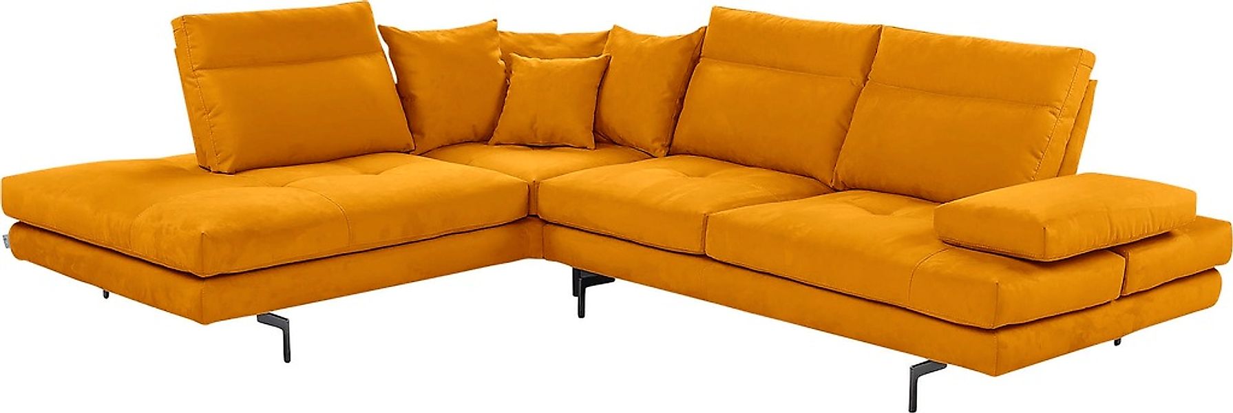 CALIA ITALIA Ecksofa "Toby Wing, Komfortsofa mit Sitzkomfort der Extraklass günstig online kaufen