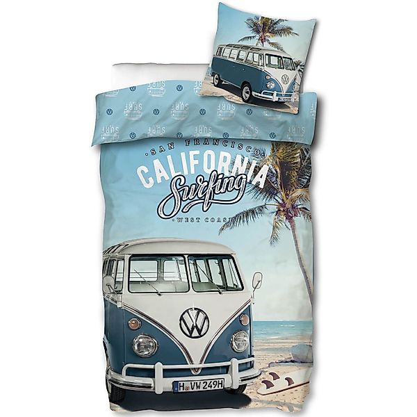 SkyBrands Bettwäsche VW Bulli T1 California günstig online kaufen