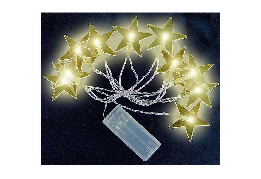 Mojawo Lichtervorhang 3 Stück 10er LED Sternenlichterkette Sternenkette war günstig online kaufen