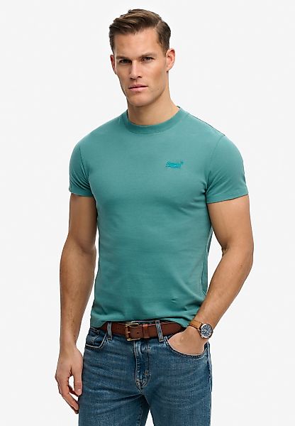 Superdry Rundhalsshirt "ESSENTIAL LOGO EMB TEE" günstig online kaufen