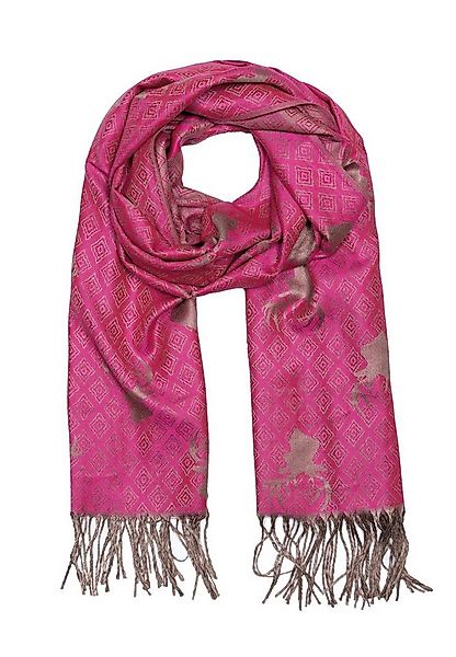 Goodman Design Modeschal Schal Hirsch mit Fransen, sehr hochwertige Verarbe günstig online kaufen