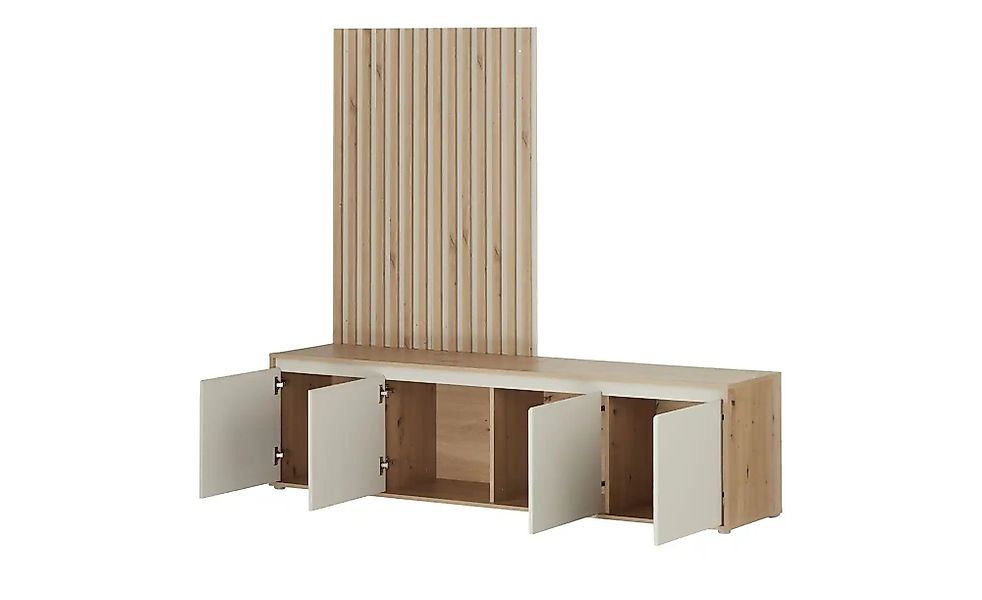Wohnwand  Arena ¦ holzfarben ¦ Maße (cm): B: 188,3 H: 169,7 T: 42.0 Kommode günstig online kaufen