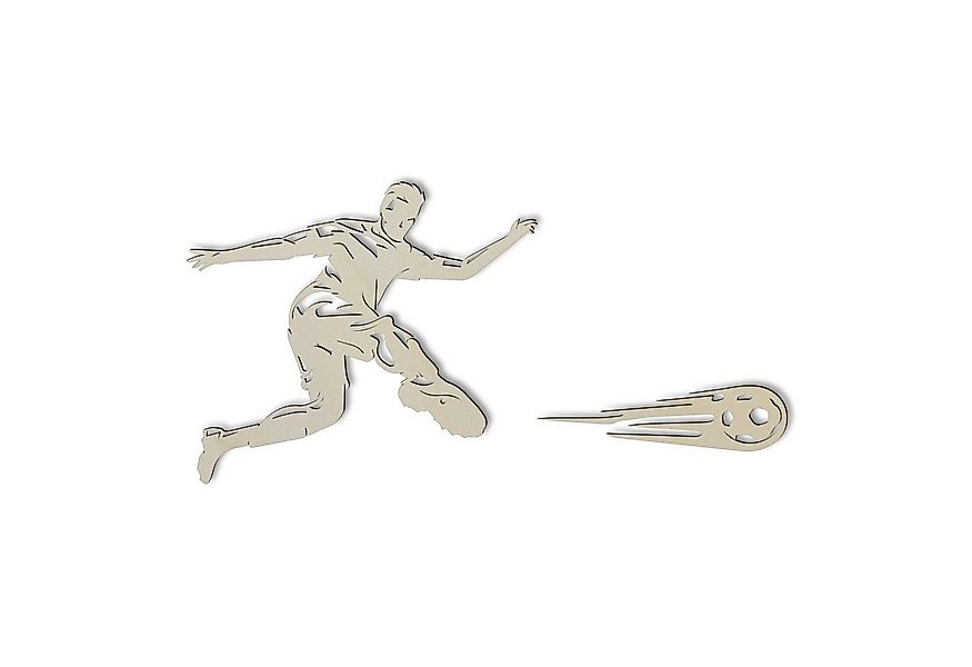 Namofactur LED Dekolicht Fußball Farbwechsel Wand Deko Kicker, LED fest int günstig online kaufen