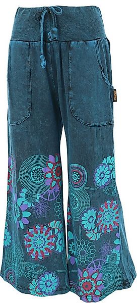 Guru-Shop Relaxhose Palazzohose, Boho Baumwollhose, Hosenrock mit.. alterna günstig online kaufen
