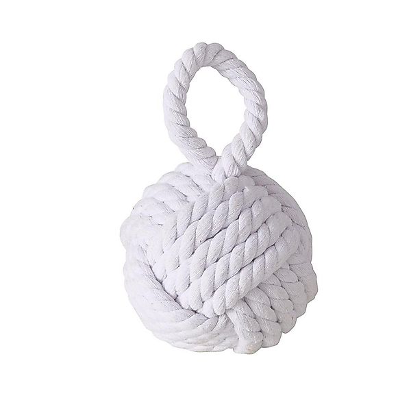 BOLTZE Türstopper Knoto, aus Jute, Weiß, günstig online kaufen