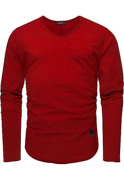 Amaci&Sons T-Shirt NEWARK Langarmshirt günstig online kaufen