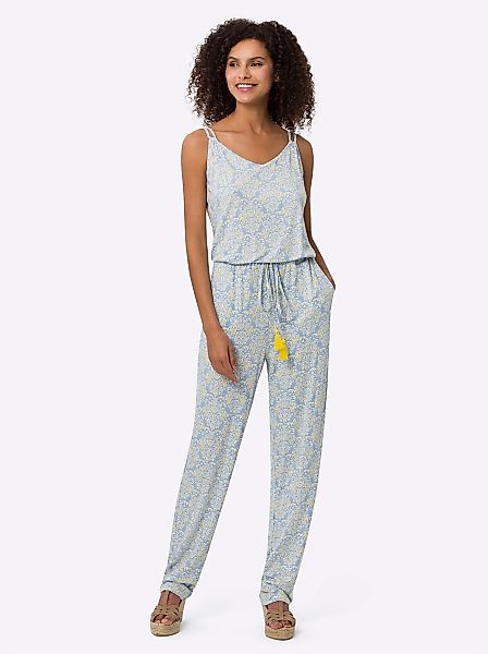 heine Jumpsuit Jumpsuit Innenbeinlänge ca. 77 günstig online kaufen