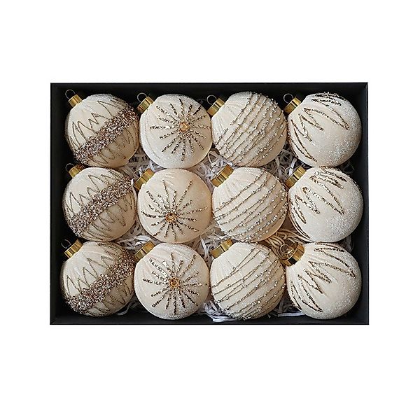 Coonoor Weihnachtsbaumkugel Weihnachtskugeln 12er Set Weihnachtsdeko Christ günstig online kaufen