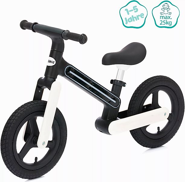 Fillikid Laufrad Balance Bike Flash schwarz, günstig online kaufen
