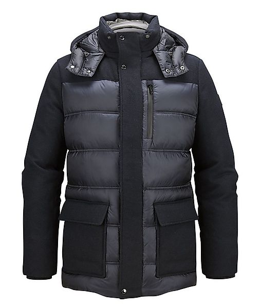 Milestone Steppjacke MSHoward Materialmix aus Wollmischung mit abtrennbarer günstig online kaufen