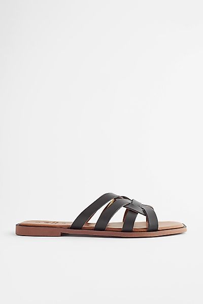 Next Forever Comfort Gitterpantolette Leder, extrabreit günstig online kaufen