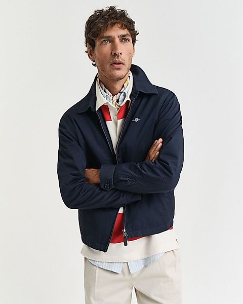 Gant Kurzjacke COTTON WINDCHEATER JACKET mit zwei-Wege-Reißverschluss günstig online kaufen