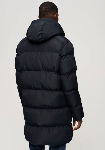 Superdry Steppjacke "HOODED SPORTS PUFFER MID JKT" mit Kapuze günstig online kaufen