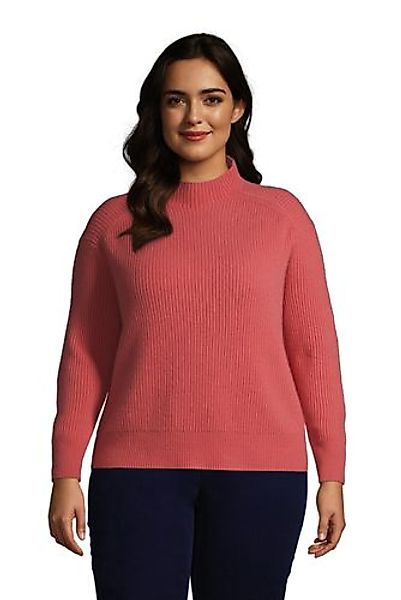 Relaxter Stehkragen-Pullover aus Kaschmir in großen Größen, Damen, Größe: 4 günstig online kaufen
