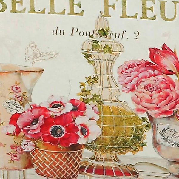 Ambiente Haus Übertopf »Fleur-Tasche aus Metall«, (1 St.) günstig online kaufen