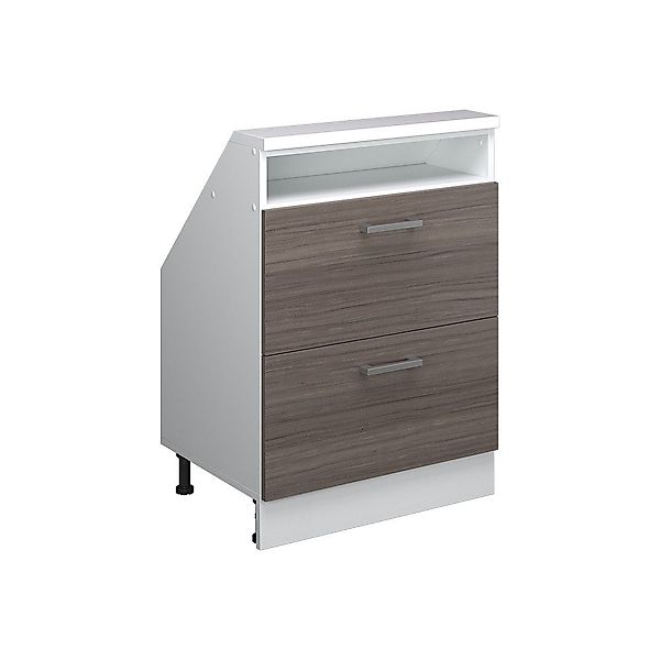 Vicco Unterschrank R-Line, Edelgrau/Weiß, 60 cm günstig online kaufen