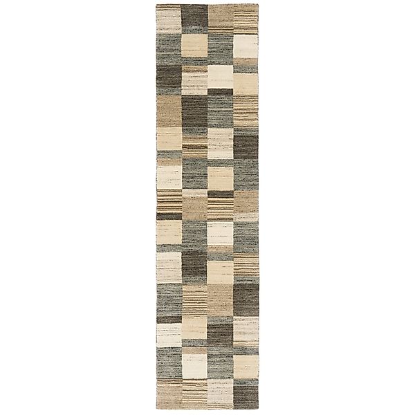 Pergamon Läufer Natur Wolle Teppich Gabbeh günstig online kaufen