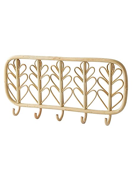 vertbaudet Wandgarderobe Kinderzimmer Garderobenleiste aus Rattan günstig online kaufen