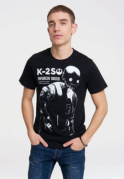 LOGOSHIRT T-Shirt Star Wars - K-2SO mit tollem Star Wars-Frontdruck günstig online kaufen