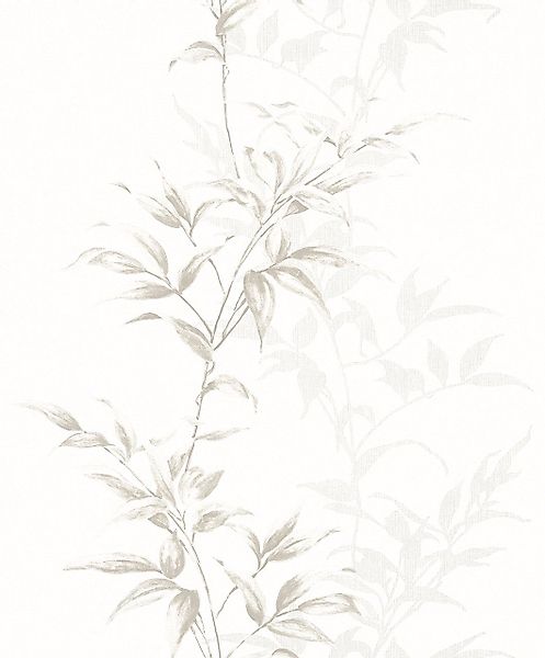 Marburg Vliestapete Hailey Nov Floral Weiß Braun FSC® günstig online kaufen